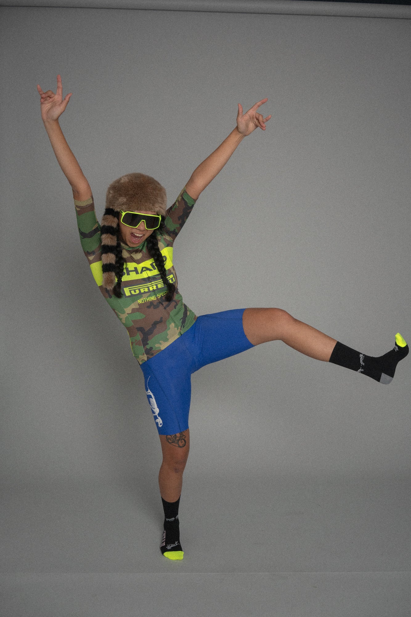 Women's über Pro Boney Bib Ultramarine