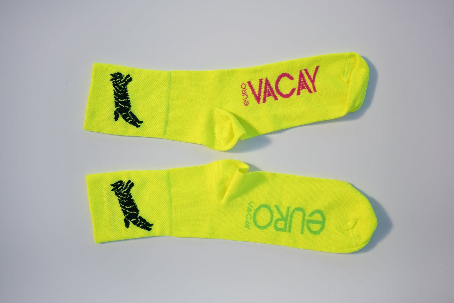 euroVACAY Shoe Cover Hi-Vis Yellow/Black